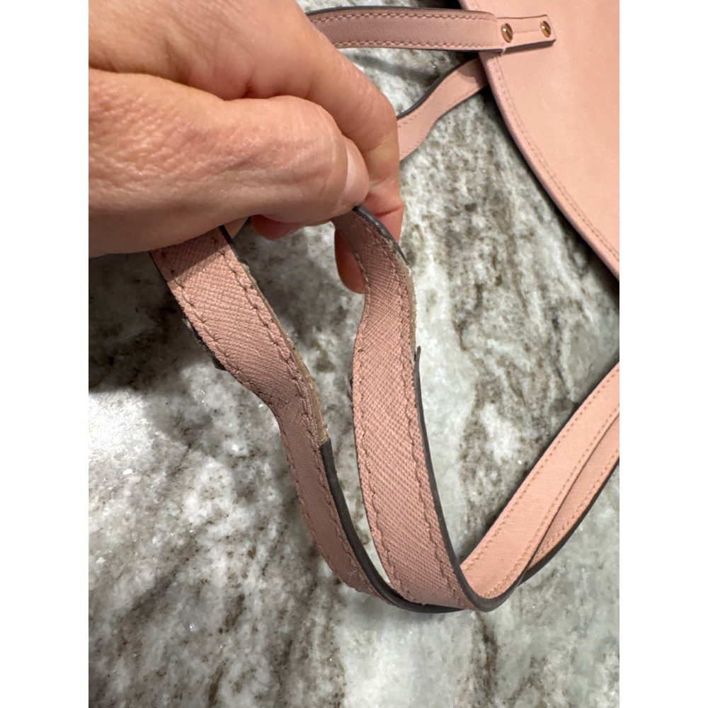 Michael Kors Arden Large Pebbled Leather Tote Bag in the "Powder Blush" shade - Picture 8 of 9